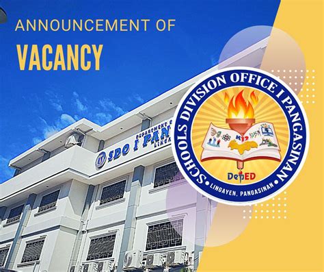 sdo1 pangasinan announcement|WE ARE HIRING! This .